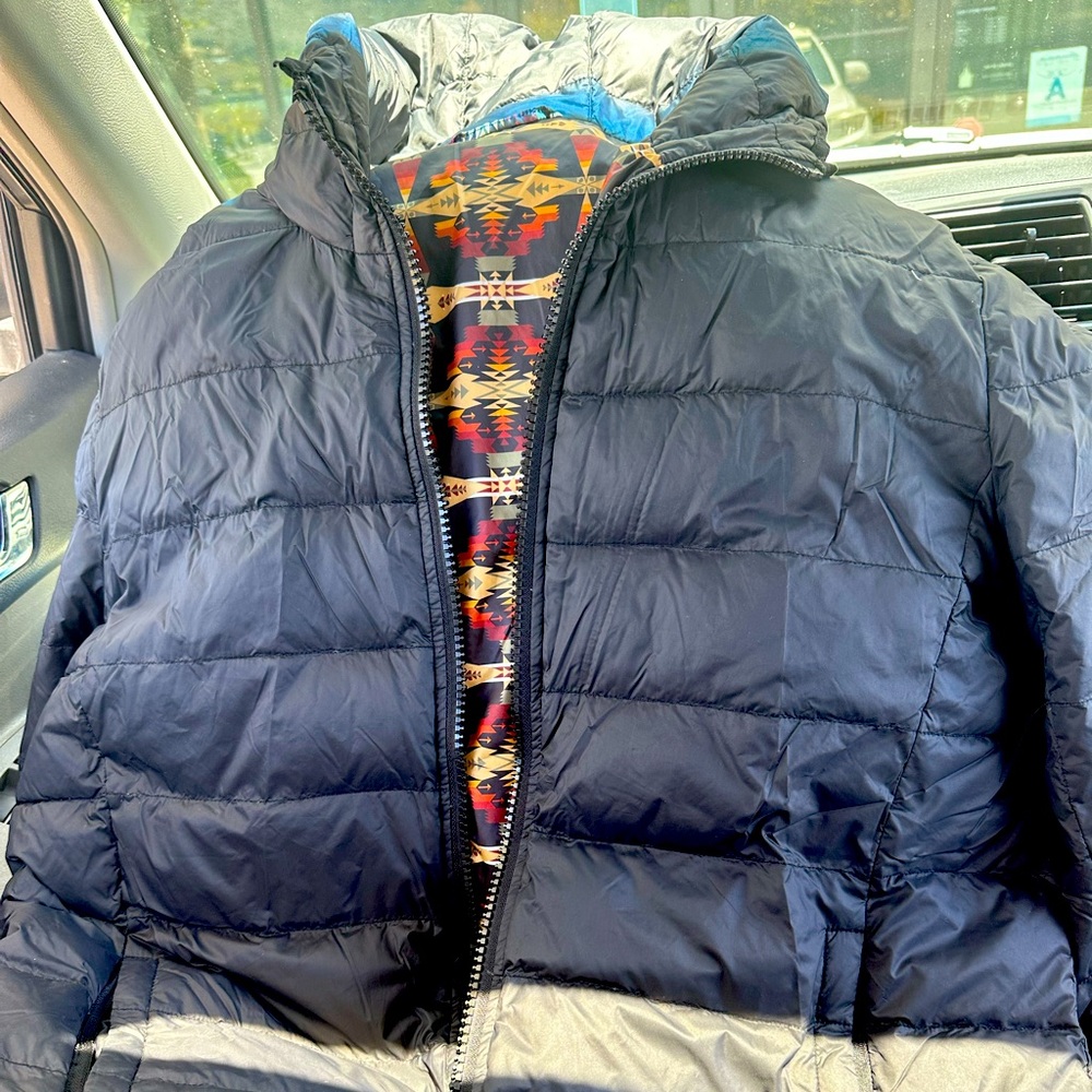 Men’s Pendleton packable & reversible down jacket